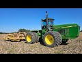 John Deere 8560 and Reynolds 8 yard pan ride along.