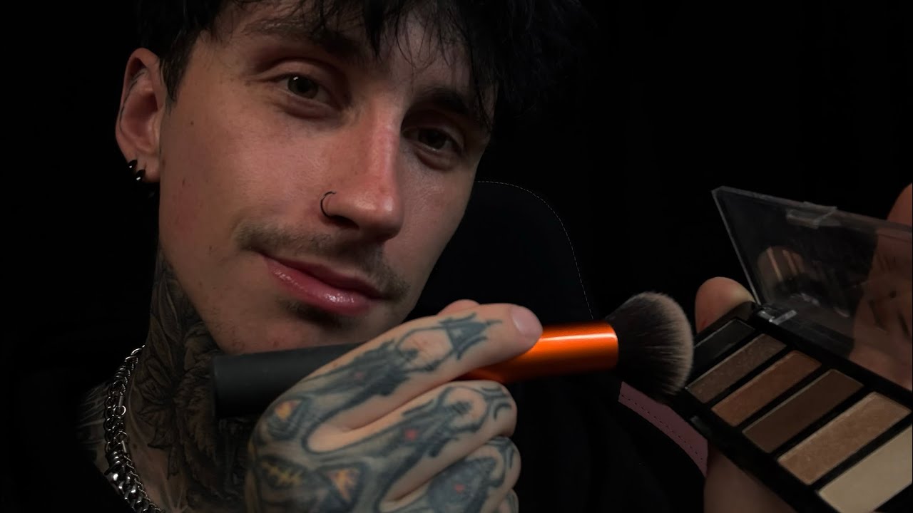 Asmr Doing Your Makeup Roleplay Youtube