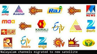 South Indian channels migrated to new satellite asiasat 7 - 105.5E