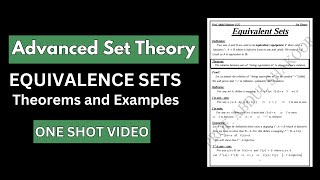 Equivalent Sets - Related Theorems and Examples