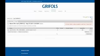 Grifols Order Desk Training - How To Order
