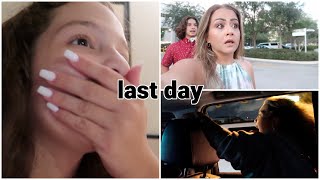 OUR LAST DAY .. HE WAS SO SCARED !!! | VLOG#1084