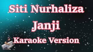 Siti Nurhaliza - Janji [Karaoke Lyric] CBerhibur