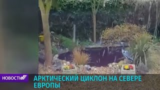 Резкое похолодание: арктический воздух через Россию пришел в ряде стран Европы