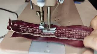 Ventage Singer 306w Sewing Machine Sews 3 layers of Leather So easy