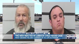 Two men in jail after child abuse indictments in Lubbock