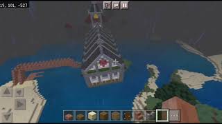 教堂改造 Minecraft 攜帶版(手機板) 創造 直播2021/10/1上午11點 #建築