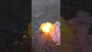 lemon vs sodium fire chemistry #shorts