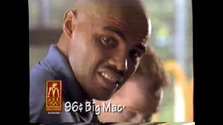 1995 McDonald's Big Mac Song "Sir Charles Barkley" TV Commercial