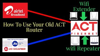 How To Use Your Old ACT Fibernet Archer C5  Router As a WIFI Extender (WIFI Signal Booster)