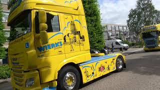 4K LKW, trucks, vrachtwagens, truck parade Koningsdag, Ridderkerk, 27 april 2019