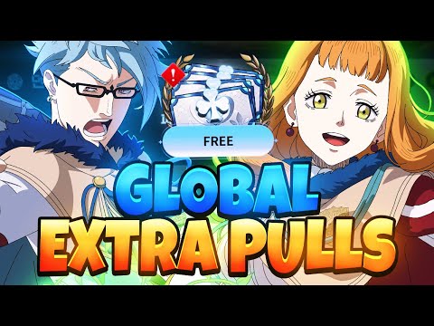 DON'T MISS OUT ON THESE *EXTRA PULLS* FOR GLOBAL LAUNCH! Black Clover Mobile