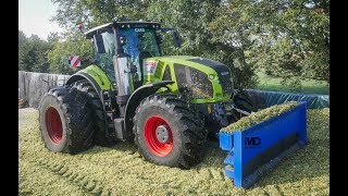 Claas Axion 930 au Silo 🌽 SARL Rousseau