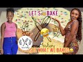 You WOUNT STOP LAUGHING WHATCHING THIS VIDEO 😂😂(see what my sister and i  baked)😂😂