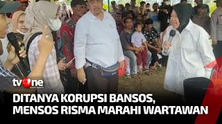 Mensos Risma Marah ke Wartawan saat Berkunjung ke Aceh Timur | Kabar Utama tvOne