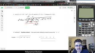 Long Division of Polynomials (example 2)