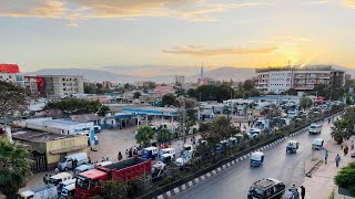 JIGJIGA Muuqaalka Sare Ee magalada Top view of the City by drone 2021