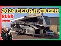 2024 Forest River Cedar Creek Champagne 377BH