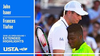 John Isner vs. Frances Tiafoe Extended Highlights | 2016 US Open Round 1