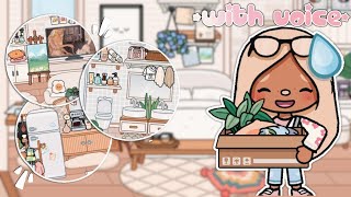 Aesthetic Toca Boca Family House Tour 🏡😍 | ￼*with voice* 🔊|
