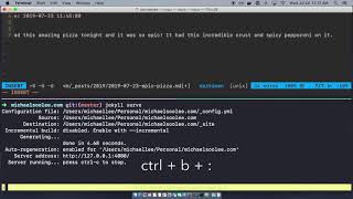 Resizing tmux panes