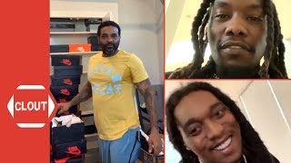 Jim Jones Shows Offset & Takeoff His Sneaker Collection!