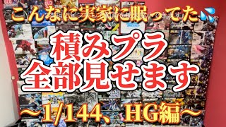 【こんなに眠ってた！】実家の積みプラ全部見せます！ HG 1/144 ガンプラ 編 オモチャの国でお宝発見！第5回