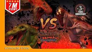 Spino VS T Rex VS I Rex : Dinosaurs Battle Special #dinosaur #dinosaurs #jurassicworld