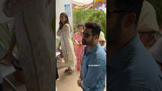 తారక్ జూనియర్ ఎన్టీఆర్ Tarak Jr Ntr With Lakshmi Pranathi Jr NTR Mother Casted their Vote