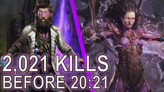 Starcraft II: 2021 Kills Before 20:21