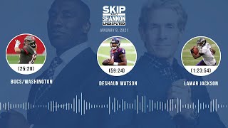Bucs/Washington, Deshaun Watson, Lamar Jackson (1.8.21) | UNDISPUTED Audio Podcast