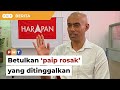 Altimet nak betulkan ‘paip rosak’ ditinggal Haniza