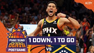 The Phoenix Suns cut the Denver Nuggets 2-0 lead to 1 thanks to Devin Booker
