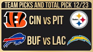 FREE NFL Picks Today 12/23/23 NFL Week 16 Picks and Predictions