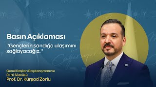 Parti Sözcümüz ve Genel Başkan Başdanışmanımız Prof. Dr. Kürşad Zorlu | 30 Ocak 2023, Ankara