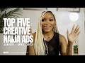 TOP FIVE NIGERIAN ADS FROM THE 1ST QUARTER OF 2022