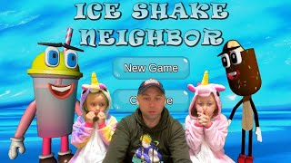 Ice Shake Neighbor - Прохождение 😱 Привет Сосед но с Шейком и мороженым! Секретная концовка.