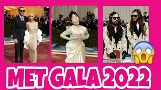 TOP TEN BEST DRESSED AT THE MET GALA 2022 #metgala #mtgala2022#kimkardashiam#fashionblogger
