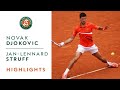 Novak Djokovic vs Jan-Lennard Struff - Round 4 Highlights | Roland-Garros 2019