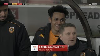 Fabio Carvalho vs Sunderland | All Touches | Amazing Goal | Fabio Carvalho Hull City