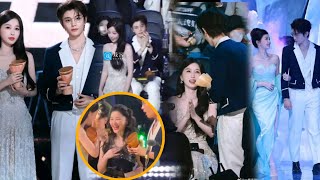 Ding Yuxi \u0026 Yu Shuxin sweet and funny interaction highlights in Tencent Starlight Awards Night 2024