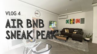 VLOG 4 | Air BnB sneak peak, Pouring a concrete slab, Primary suite refresh pt1