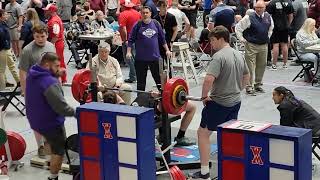 2022 Louisiana State powerlifting meet. 380 Bench