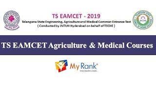 TS EAMCET 2019 - Agriculture and Medical Courses [MyRank]