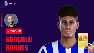 Gonçalo Borges @TiagoDiasPES (FC Porto, SL Benfica) Face + Stats | PES 2021