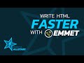 Write HTML Faster with Emmet & Visual Studio Code