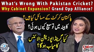 Pak Cricket: What’s Wrong? | Why Cabinet Expansion? | Grand Opp Alliance? | Najam Sethi | Samaa TV