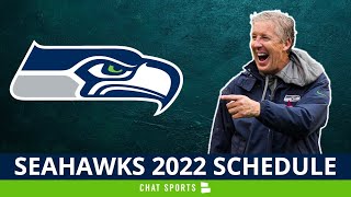 Seattle Seahawks 2022 NFL Schedule, Opponents And Instant Analysis