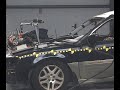 subaru rear end crash test calspan 3853