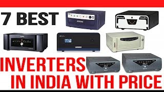Top 7 Best Inverters in India with price